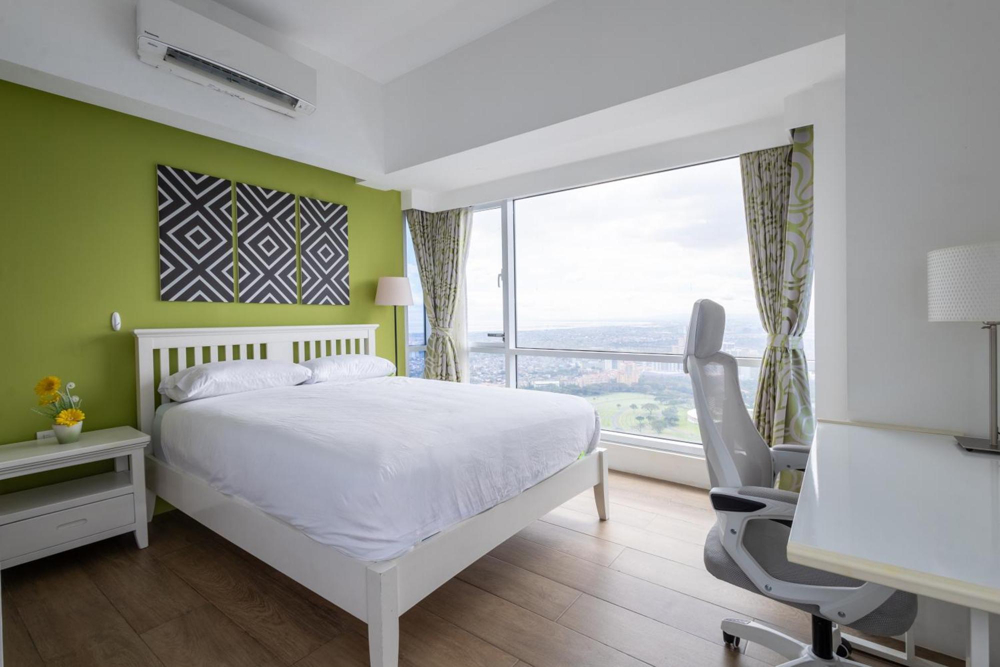 شقة New 2Br Of 86Sqm With Parking & Netflix In Bgc مانيلا المظهر الخارجي الصورة