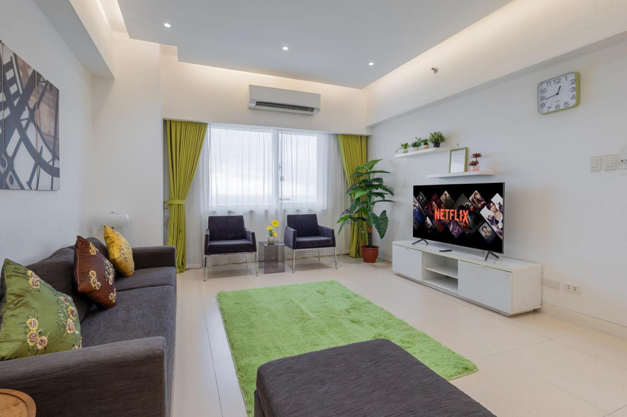 شقة New 2Br Of 86Sqm With Parking & Netflix In Bgc مانيلا المظهر الخارجي الصورة