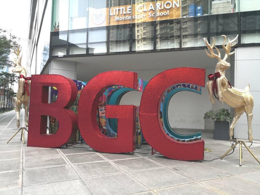شقة New 2Br Of 86Sqm With Parking & Netflix In Bgc مانيلا المظهر الخارجي الصورة